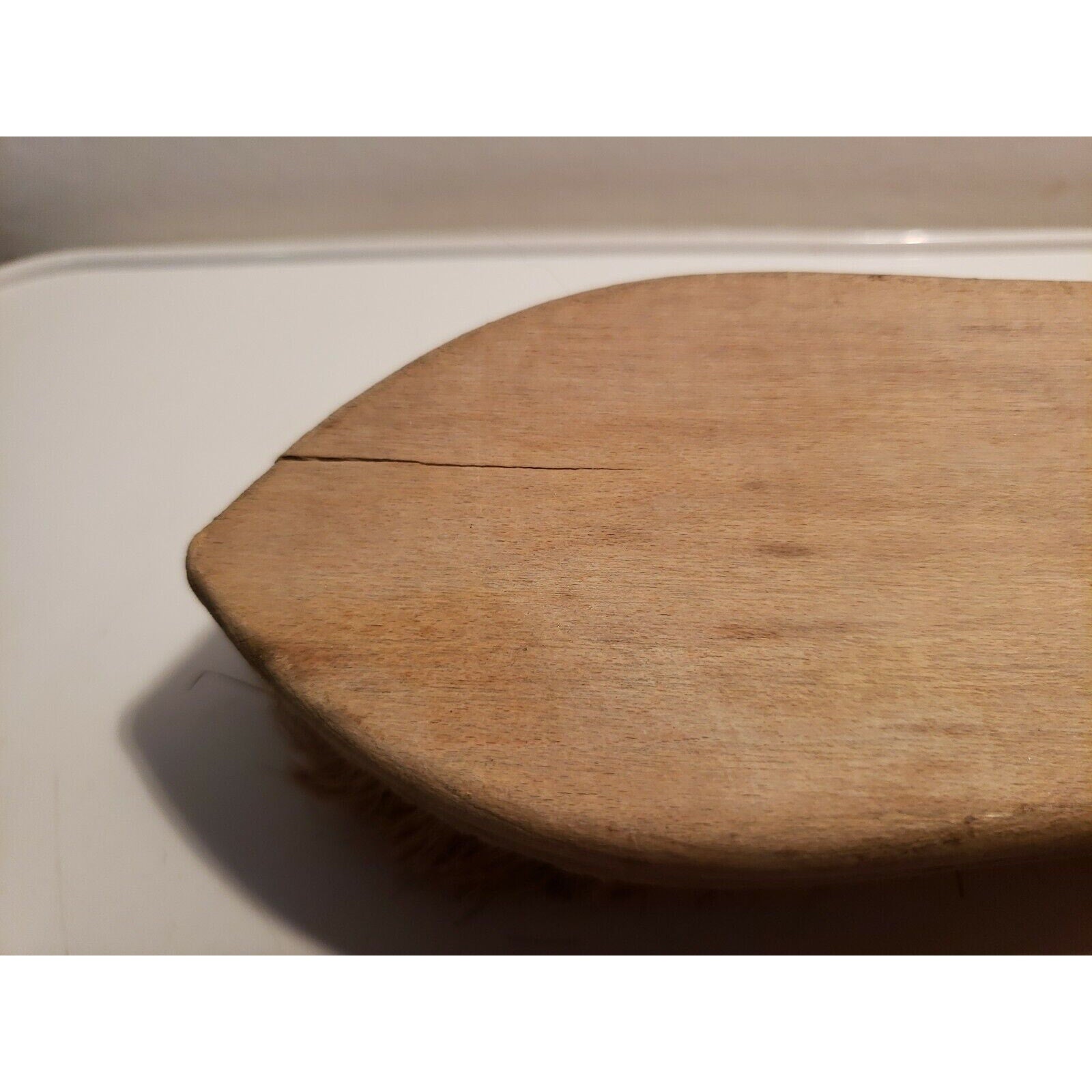 2 Vintage Shoe Shinning Brush 8.25" (100% Horse Hair) - REFLECTOR USA