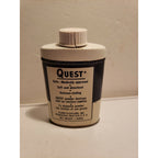 Vintage Quest Deodorant Powder Metal Container Tin 1 oz - Clark-Cleveland, Inc.
