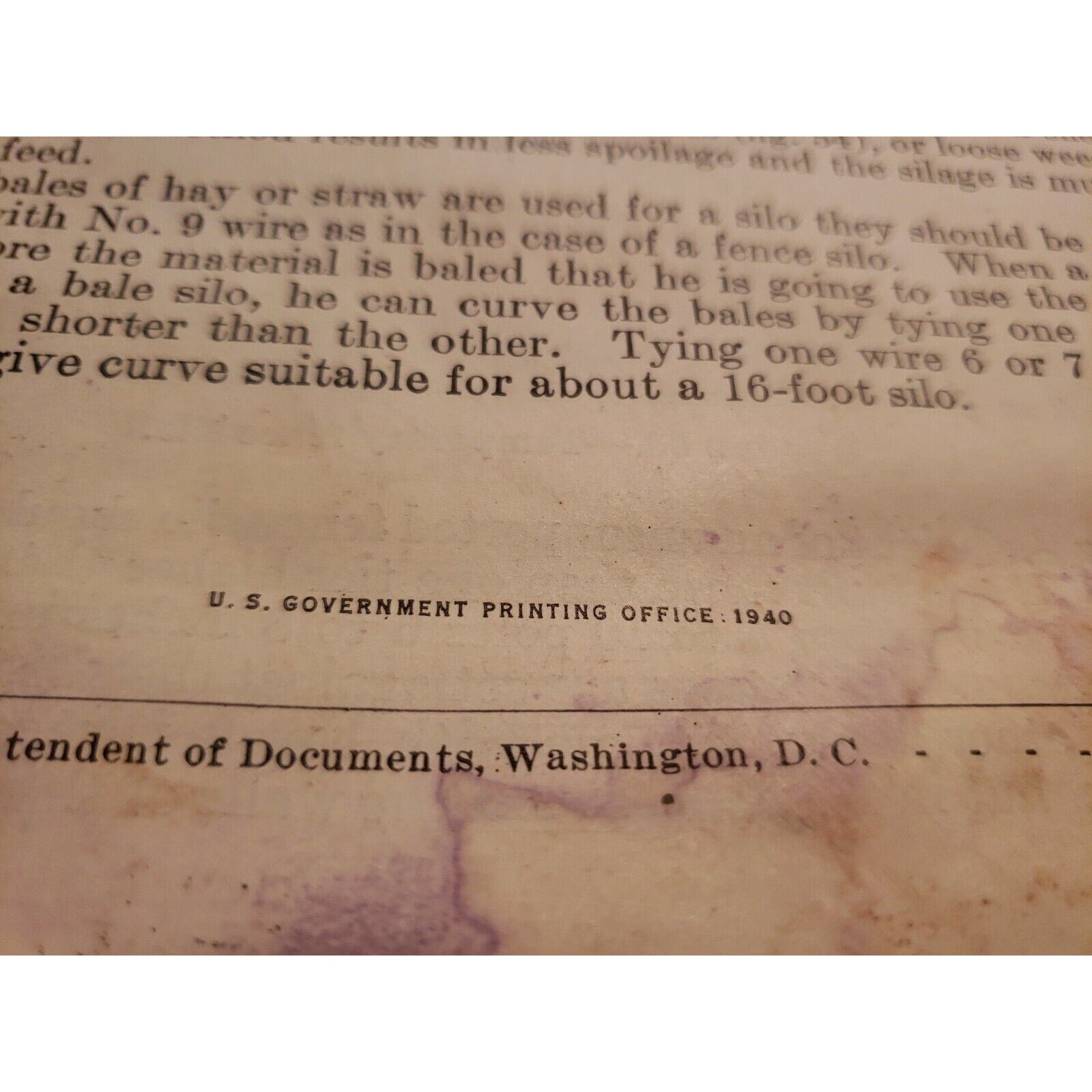 1940 Silos: Types and Construction - USDA Farmers' Bulletin No. 1820 Dick Gale