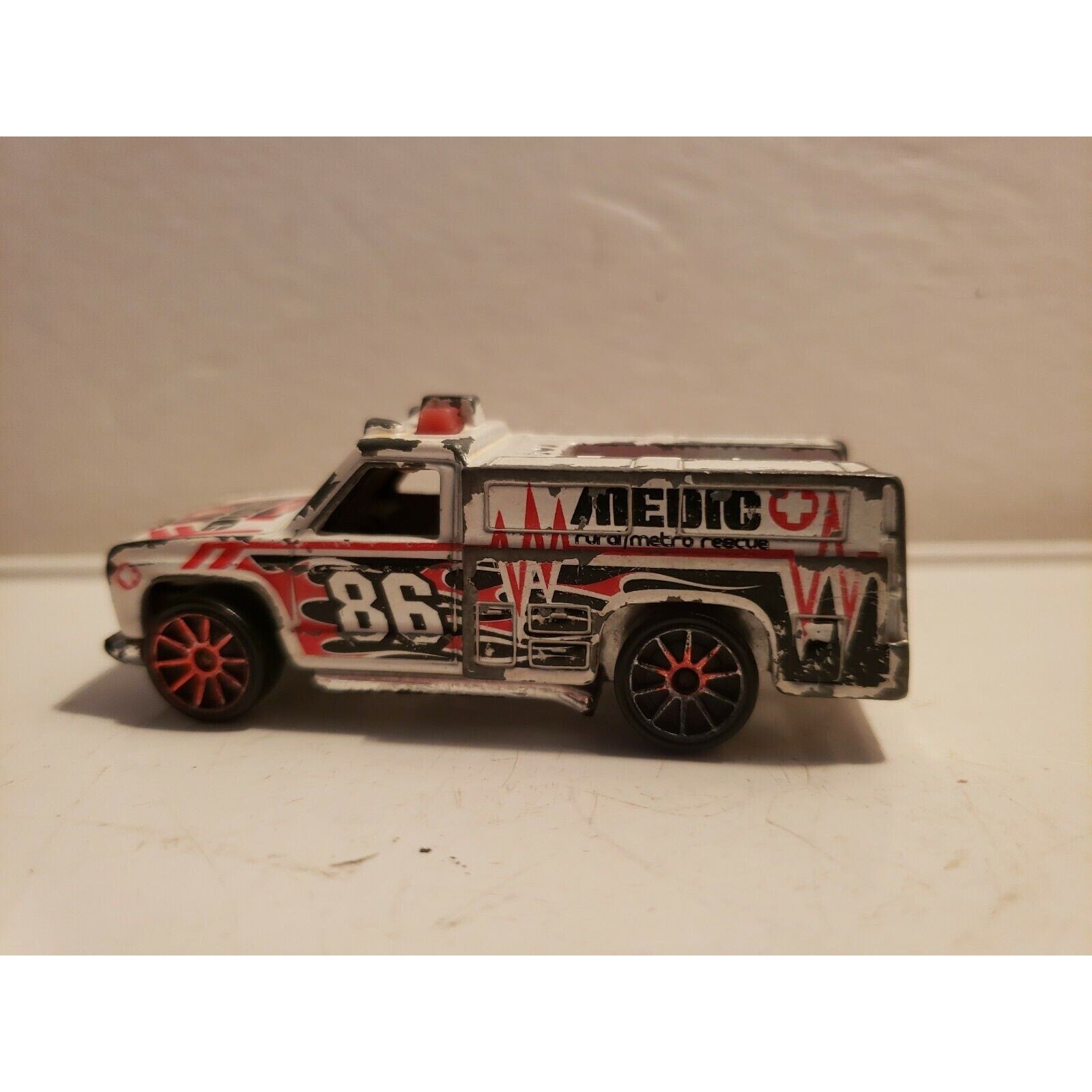 1974 Hot Wheels Medic 86 Rural Metro Rescue - Paramedic, Fire Truck - loose