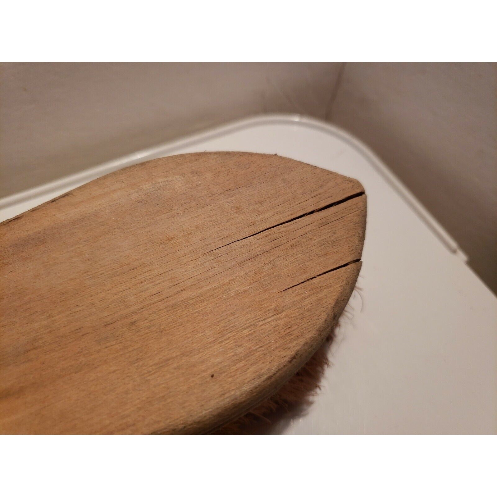 2 Vintage Shoe Shinning Brush 8.25" (100% Horse Hair) - REFLECTOR USA