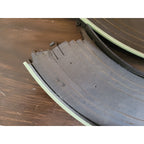 Lot of 2 Tyco B 5850 - 9" R 1/4 Circle/Curve Slotless Track Pieces - USA