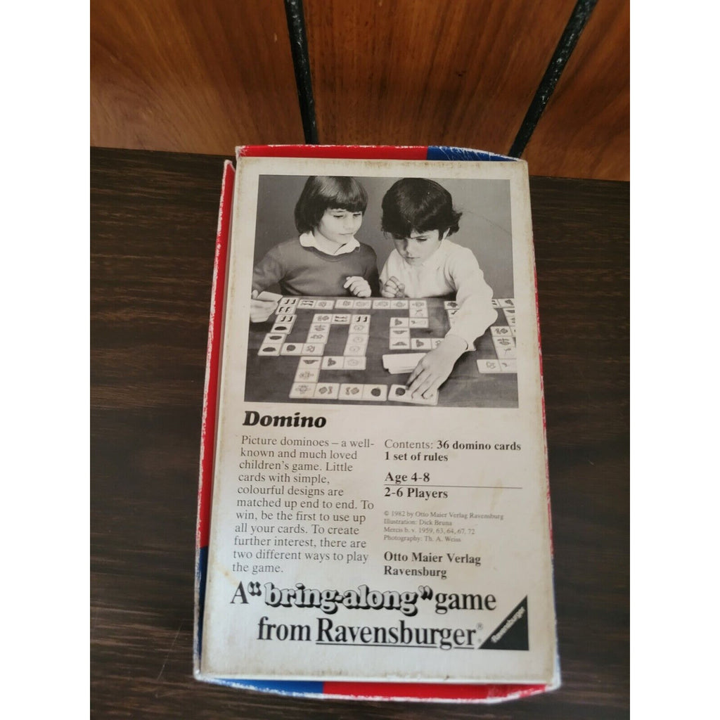 1982 Domino Game by Ravensburger - Dick Bruna - West Germany - 80 038 Complete