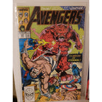 Lot of 2 1988 Marvel Avengers #307 308 Comic Books - Thor Captain America Quasar