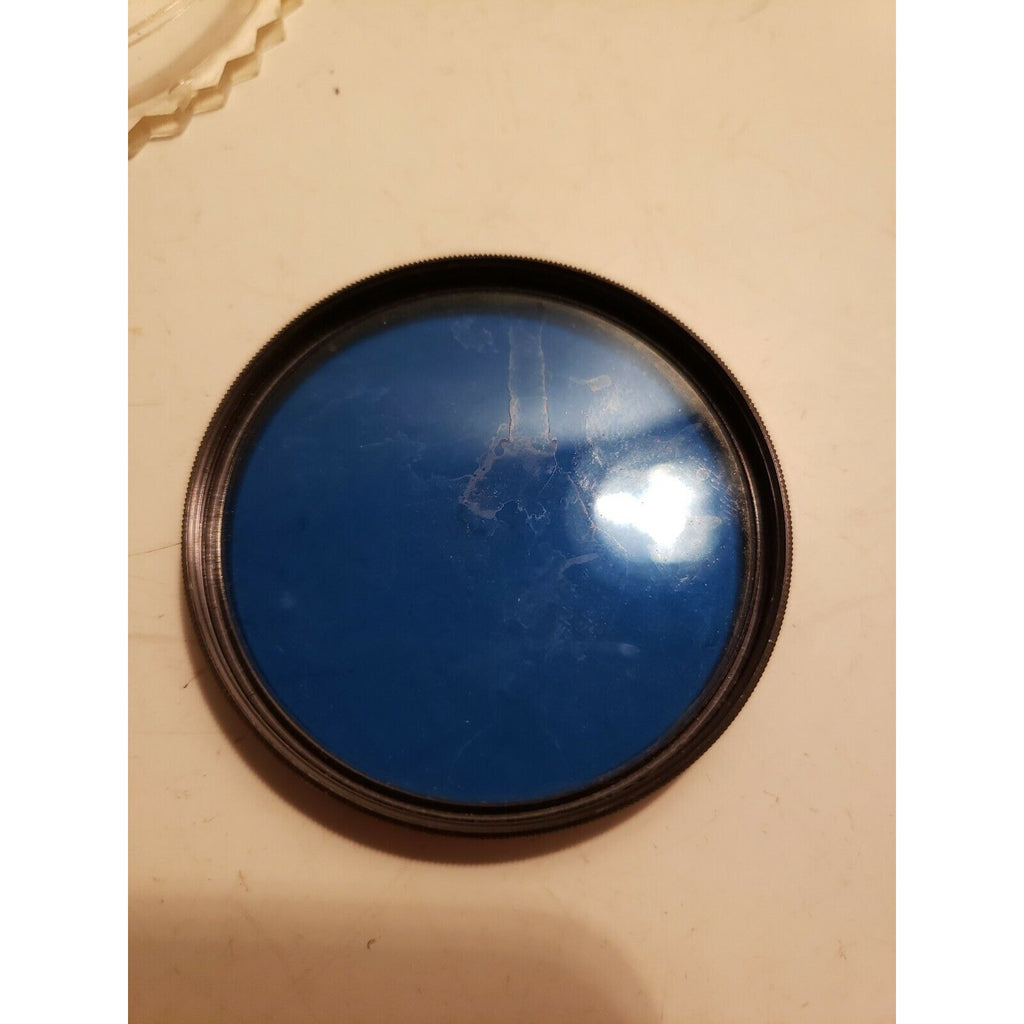 Lumix 55mm 80A Blue Filter, Made in Japan, w/plastic case