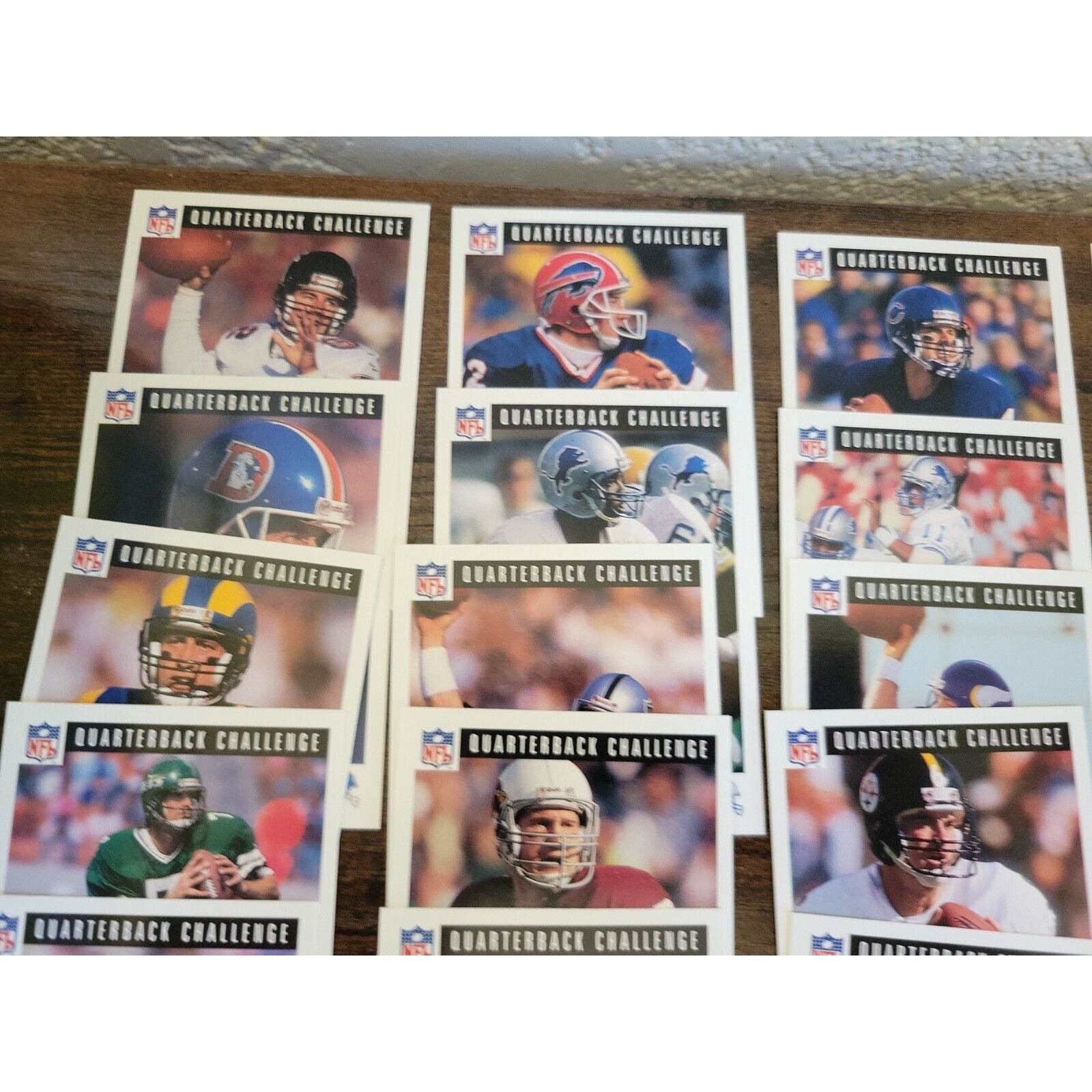 1991 Upper Deck Domino's Quarterback Challenge - Complete Set - 1-50- Fresh Pull