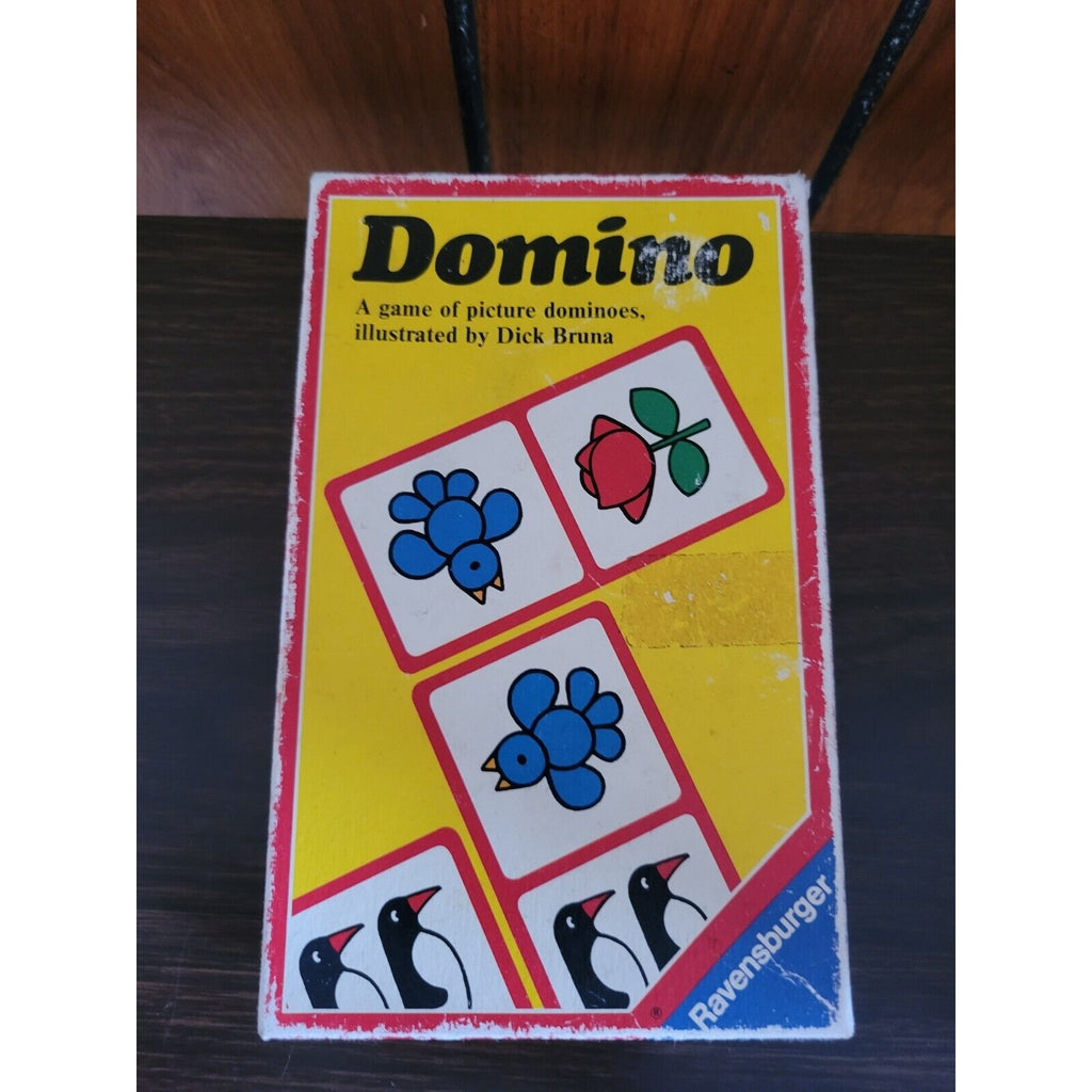1982 Domino Game by Ravensburger - Dick Bruna - West Germany - 80 038 Complete
