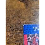 1991-1992 Fleer #237 NBA All Star Game - Michael Jordan, Magic Johnson, Robinson