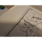 Vintage Lakemaps Waterproof Plastic Card - Christmas Lake Hennepin County MN