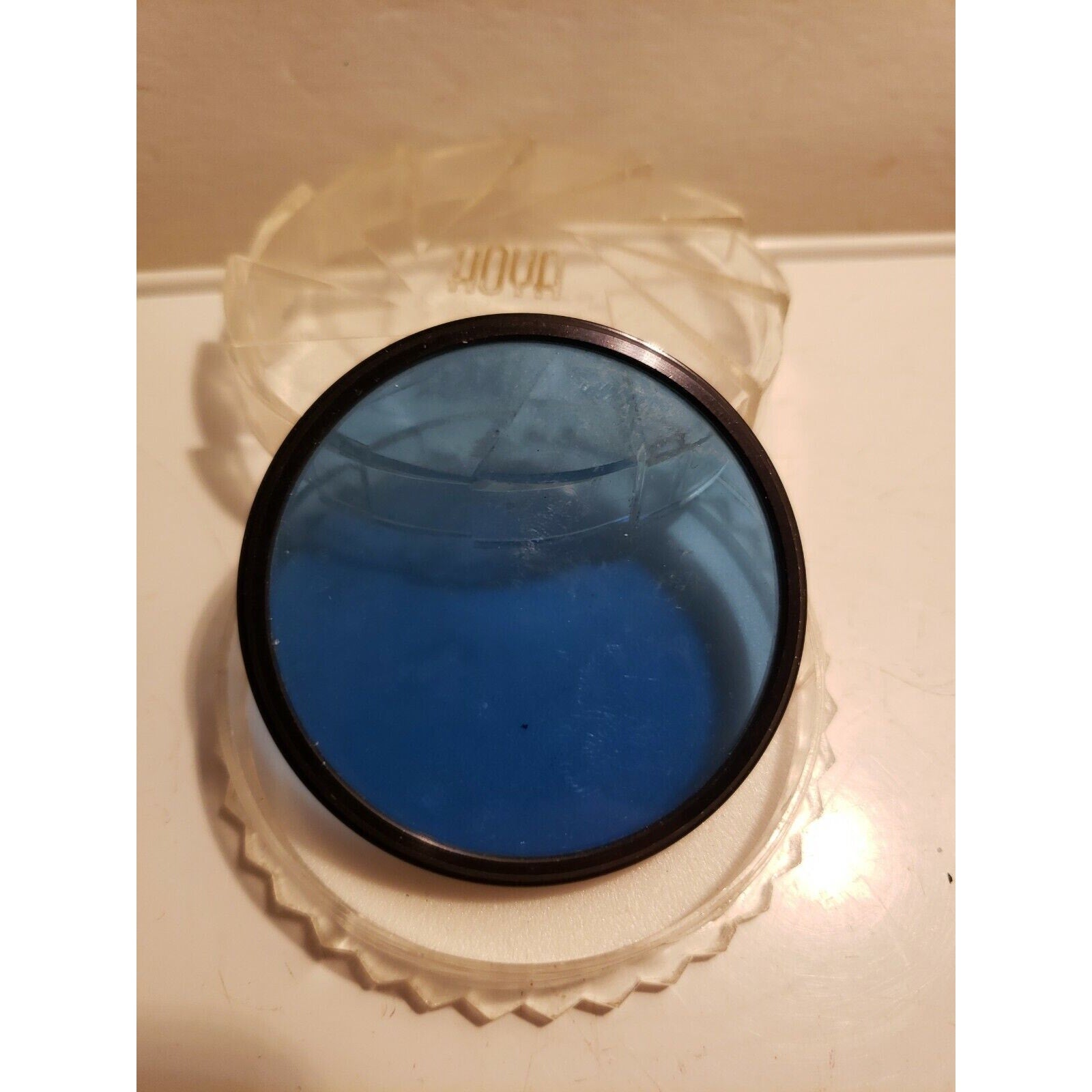 Lumix 55mm 80A Blue Filter, Made in Japan, w/plastic case