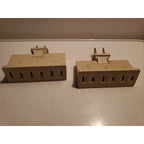 2 Pc Swivel 3 Outlet Indoor Wall Plug Current Tap Power 125V AC Adapter