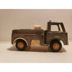 Vintage Tootsietoy Fire Pump Truck - Red and white Made in USA