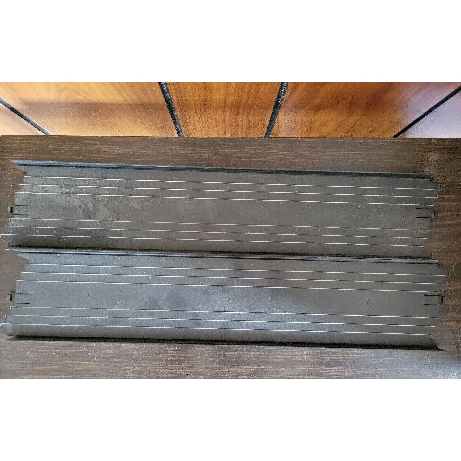 Lot of 2 Tyco B 5849 - 381 MM 15" Str Slotless Track Pieces - Hong Kong