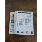 1991 Upper Deck Domino's Quarterback Challenge - Complete Set - 1-50- Fresh Pull