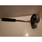 Ekco Soup Ladle - Stainless Steel w/Black Plastic Handle - USA