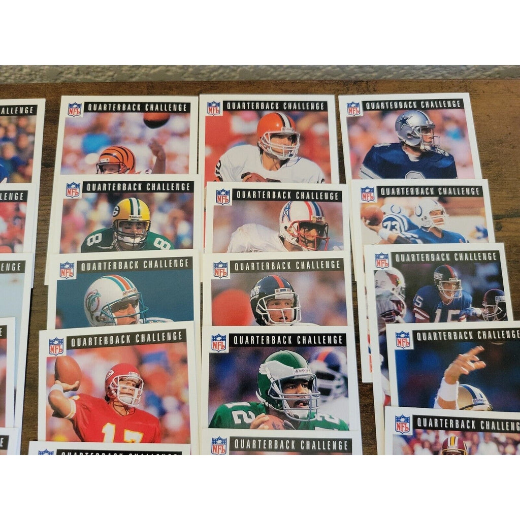 1991 Upper Deck Domino's Quarterback Challenge - Complete Set - 1-50- Fresh Pull