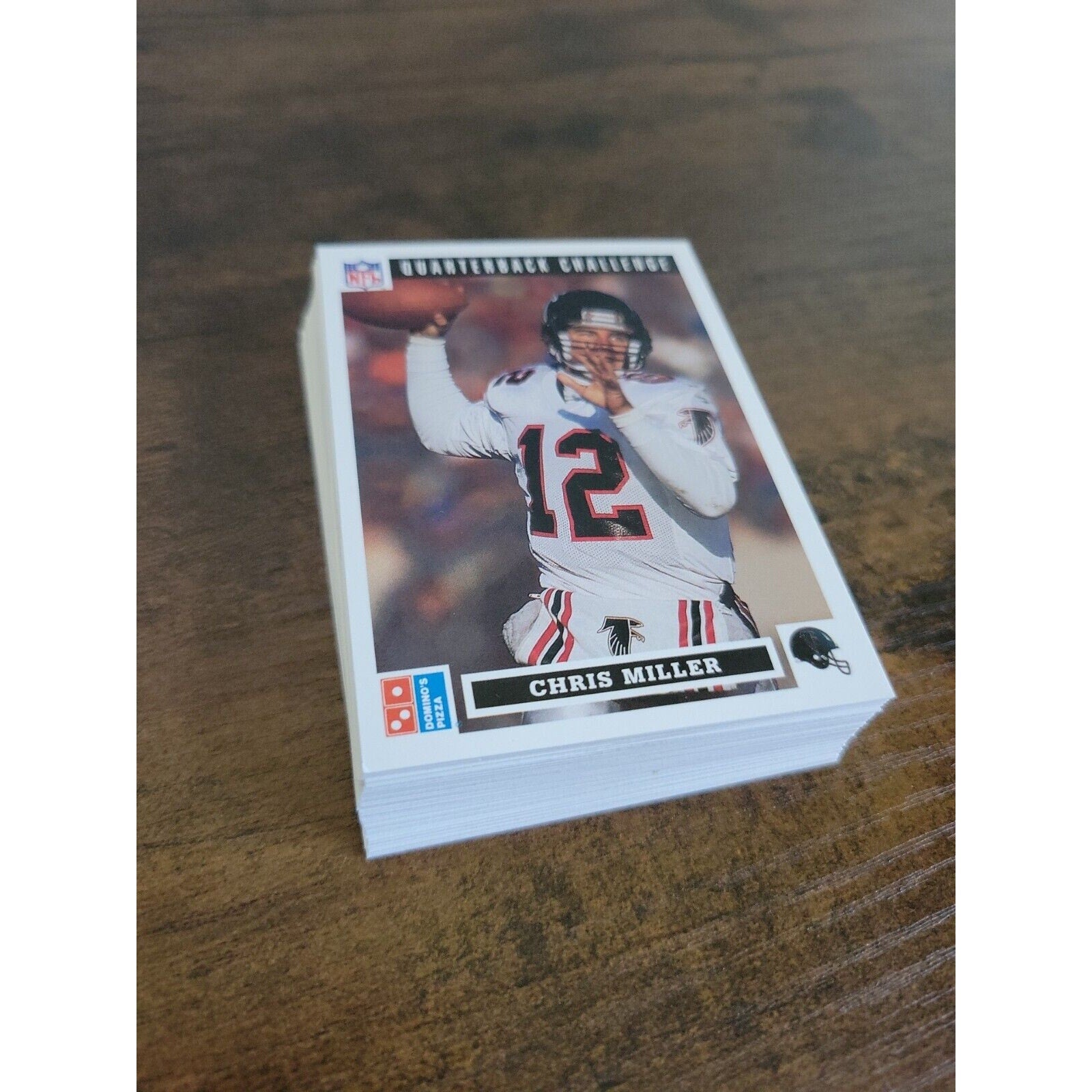 1991 Upper Deck Domino's Quarterback Challenge - Complete Set - 1-50- Fresh Pull