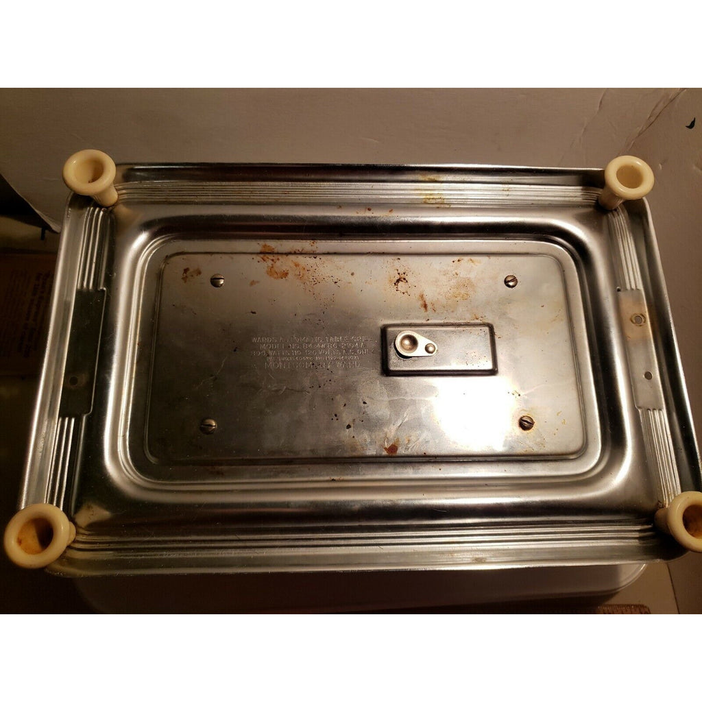 Vintage Montgomery Wards Electric Sandwich Maker/Griddle Toaster No 84MW86-2104A