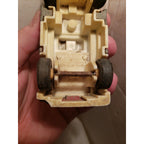 Vintage Tootsietoy Fire Pump Truck - Red and white Made in USA